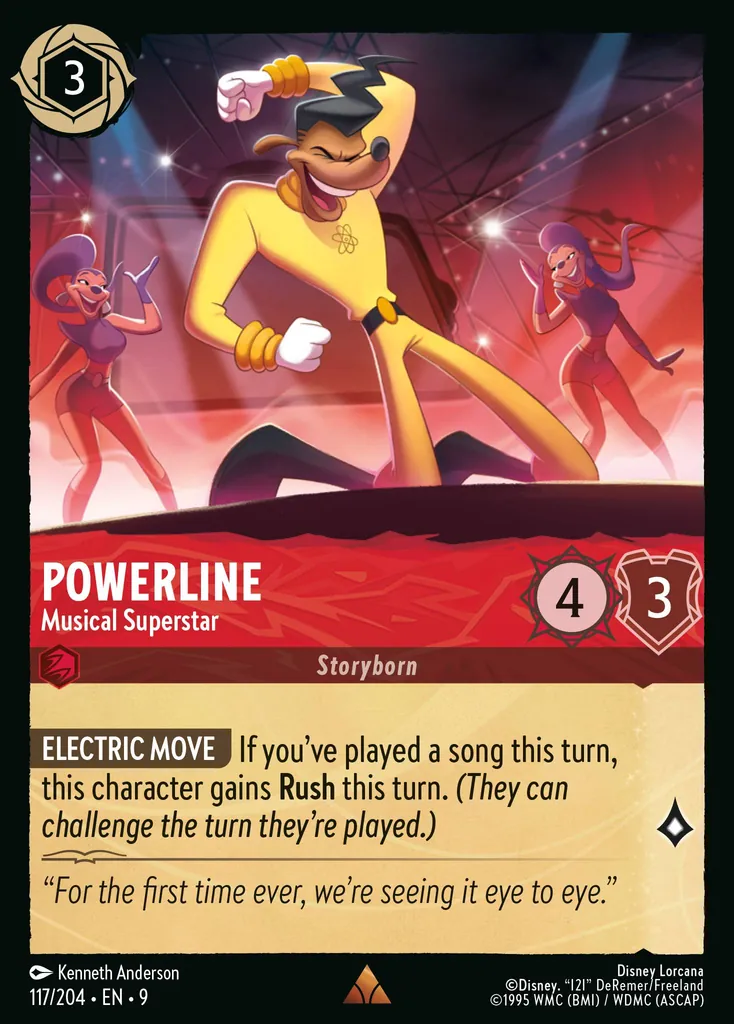 Línea eléctrica - Superestrella musical