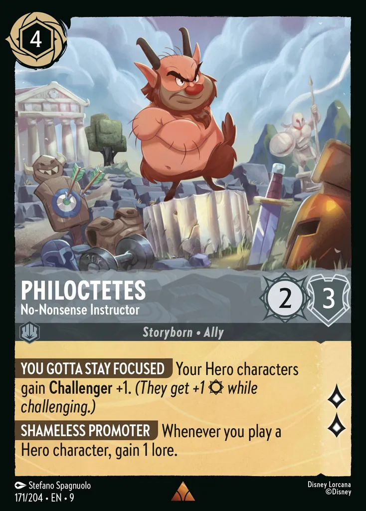 Filoctetes - Instructor sensato