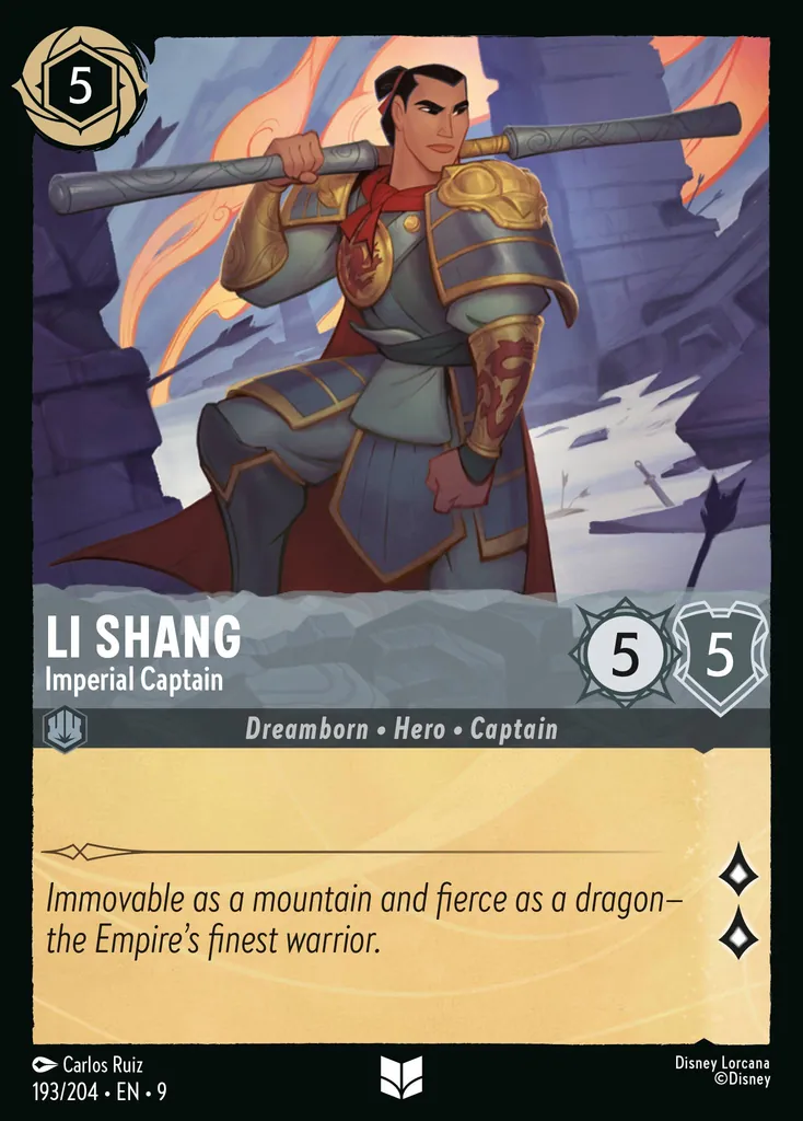 Li Shang - Capitán Imperial