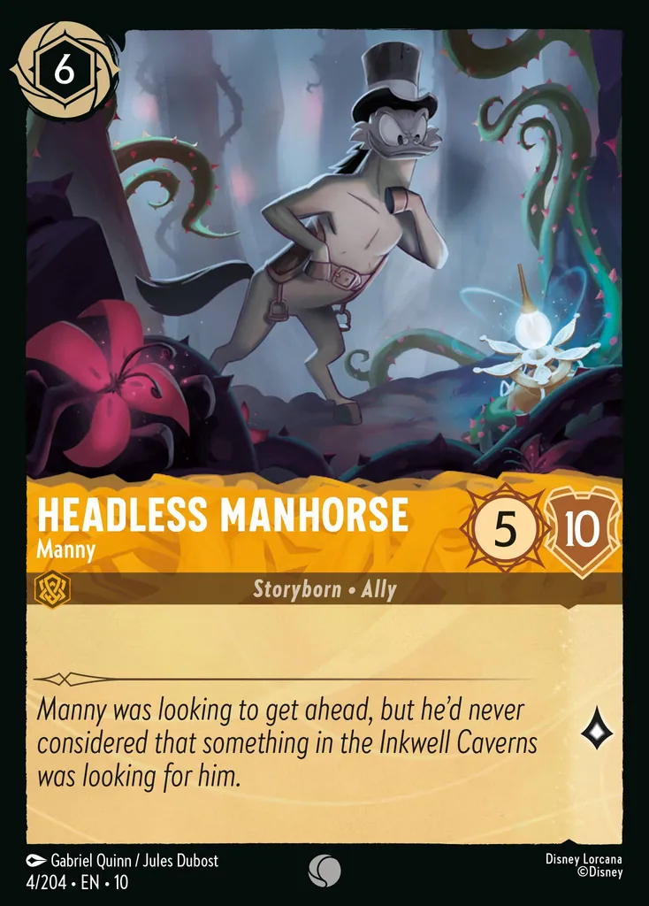 Caballo de batalla sin cabeza - Manny