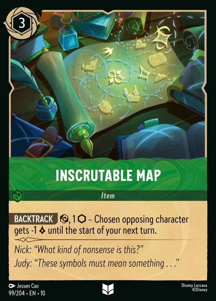 Mapa inescrutable