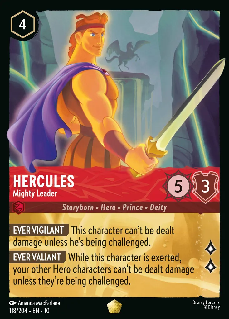 Hércules - Poderoso líder