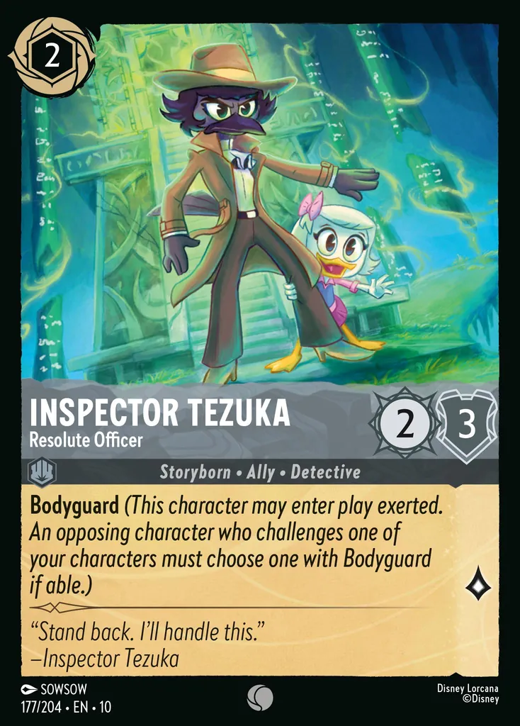 Inspector tezuka - Oficial resuelto