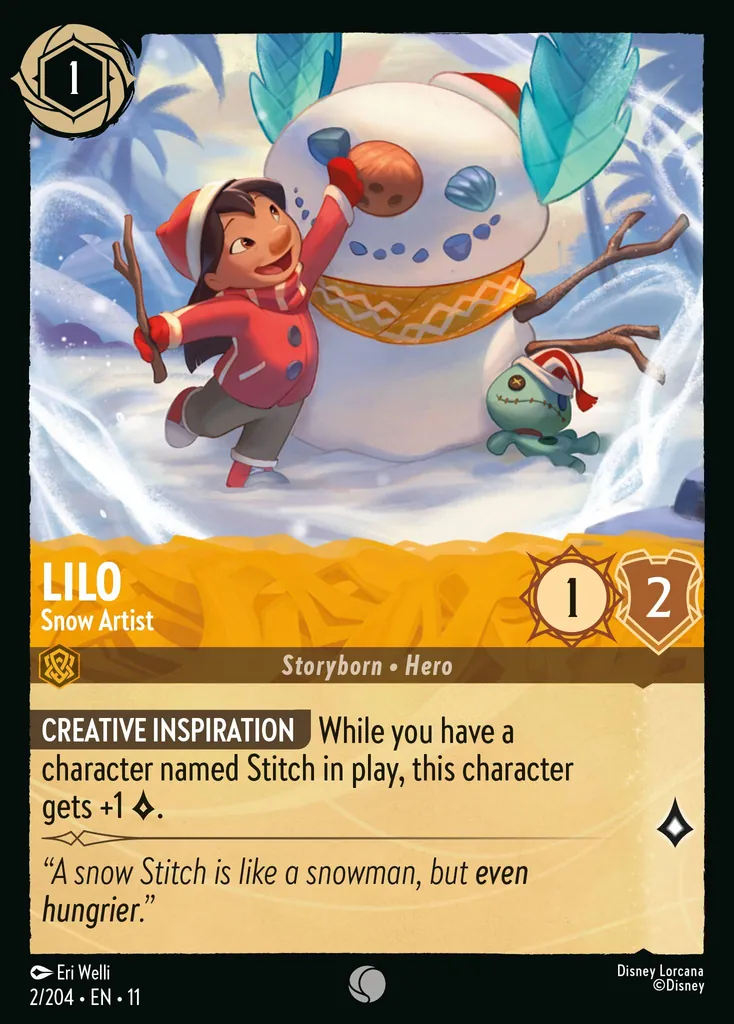 Lilo - Artista de nieve