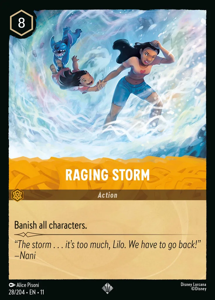 Tormenta furiosa