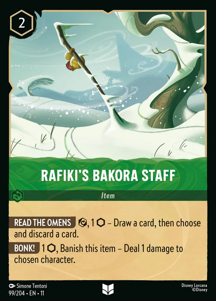 Bastón Bakora de Rafiki