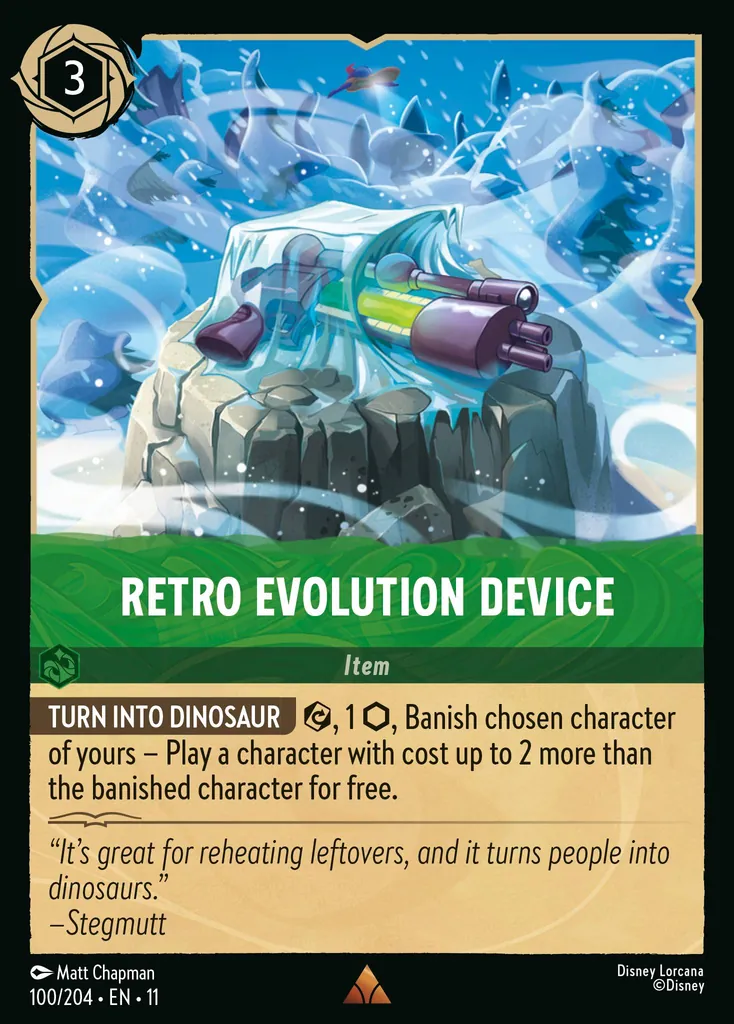 Dispositivo de evolución retro