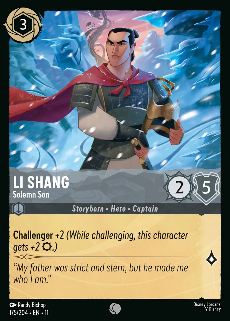 Li Shang - Hijo solemne