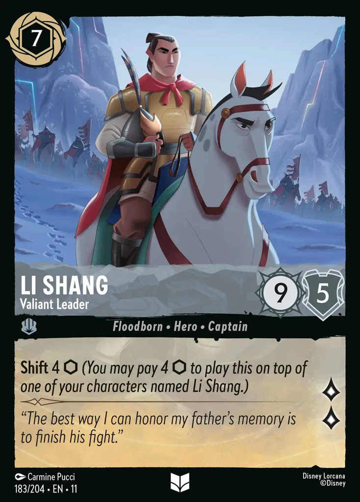 Li Shang - Líder valiente