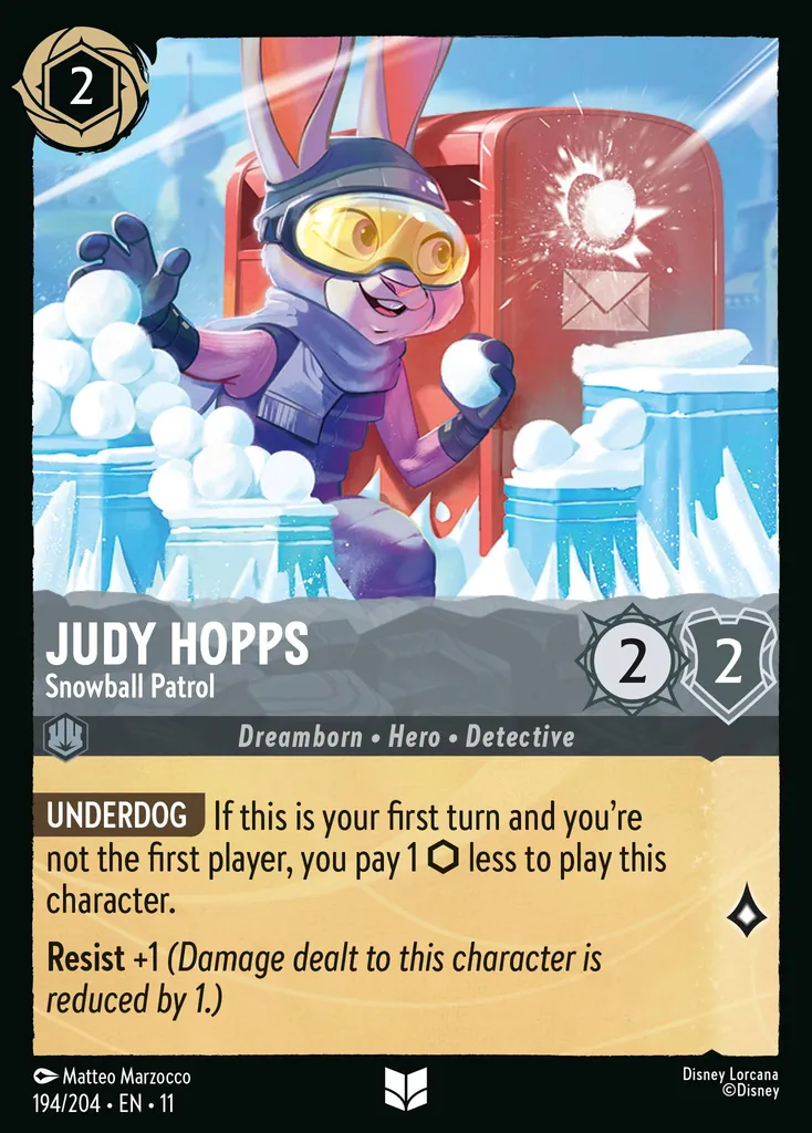 Judy Hopps - Patrulla de bolas de nieve