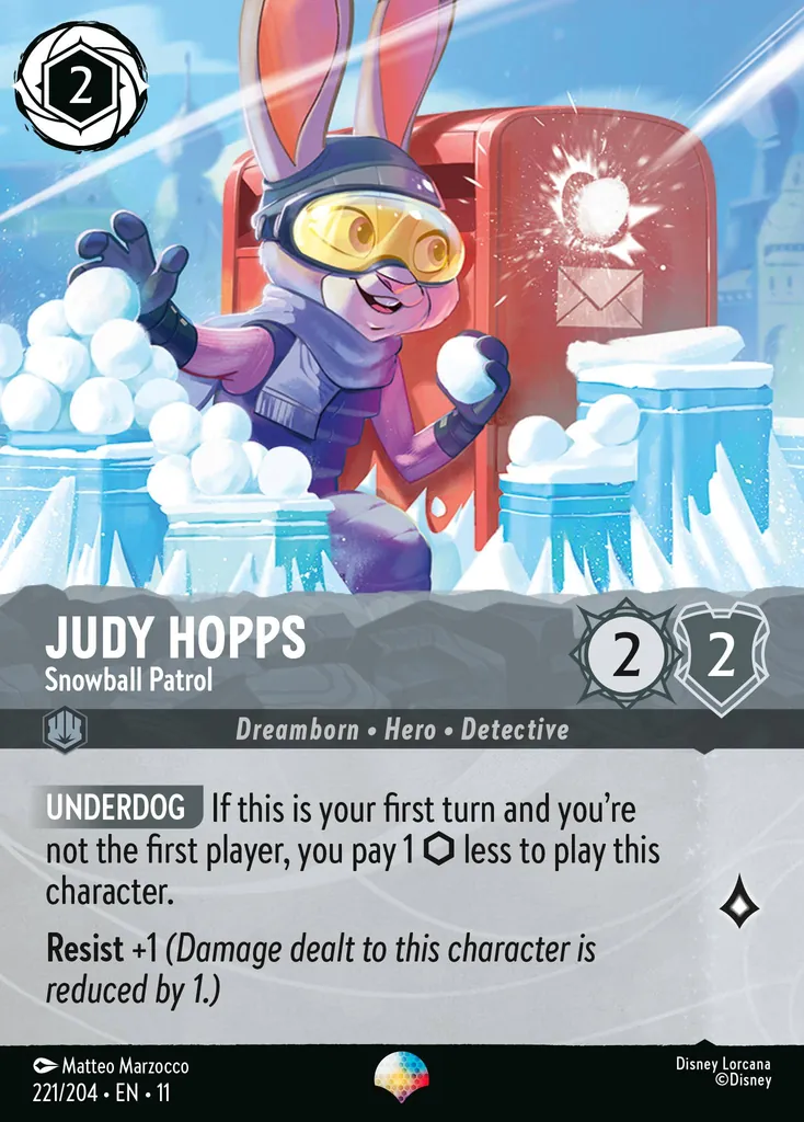 Judy Hopps - Patrulla de bolas de nieve