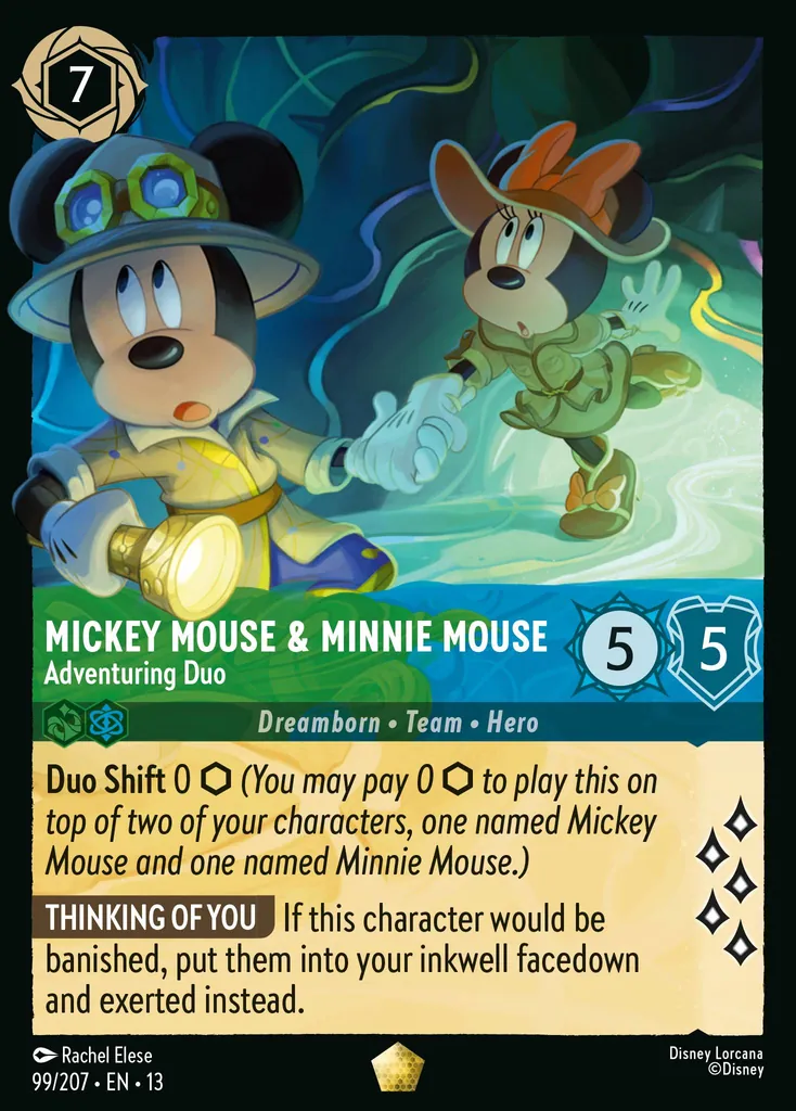 Mickey Mouse y Minnie Mouse - Dúo aventurero
