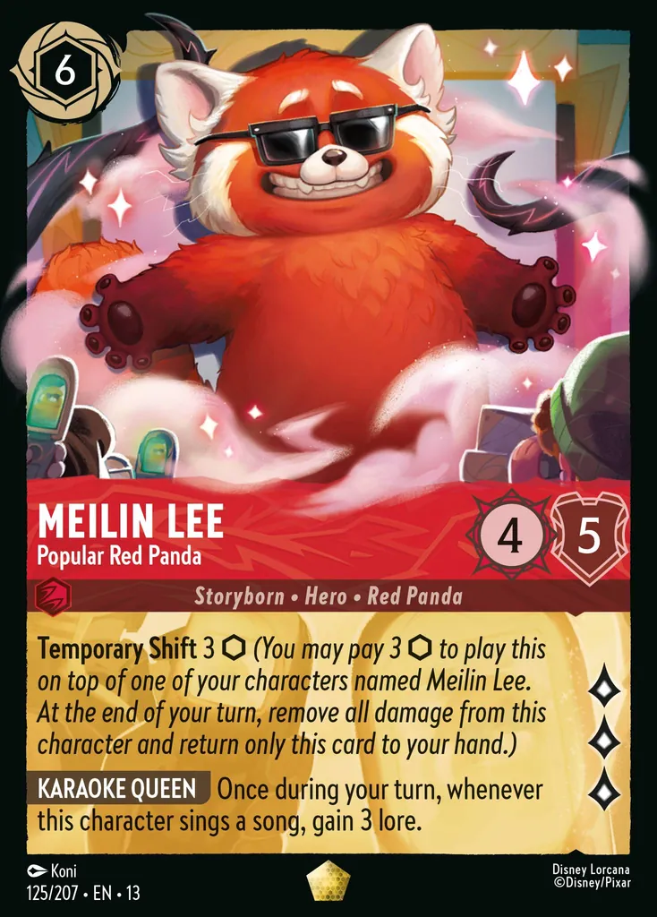 Meilin Lee - Panda rojo popular