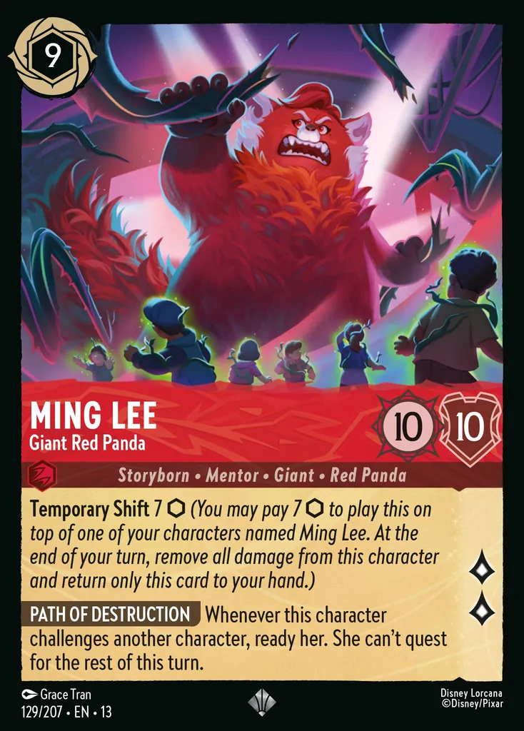 Ming Lee - Panda rojo gigante