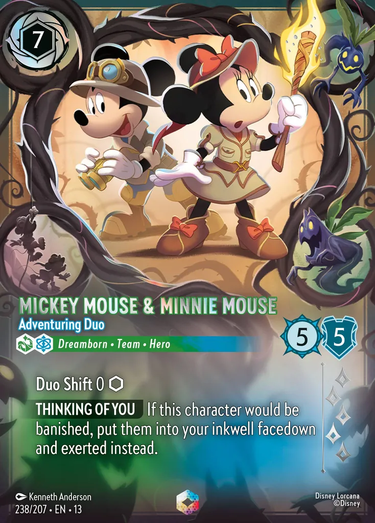 Mickey Mouse y Minnie Mouse - Dúo aventurero