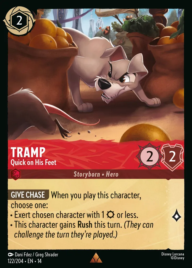 Tramp - Quick on His Feet