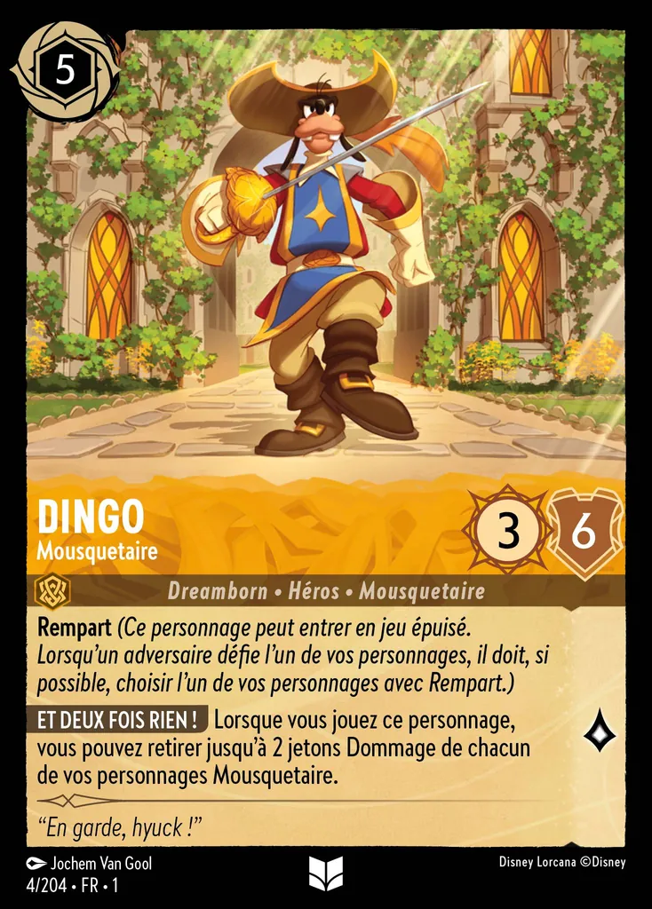 Goofy - Musketeer