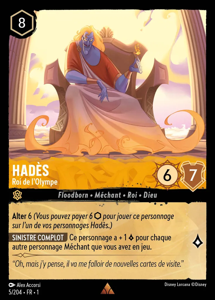 HADES - Roi de l'Olympe