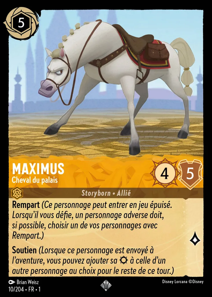 MAXIMUS - Cheval du palais