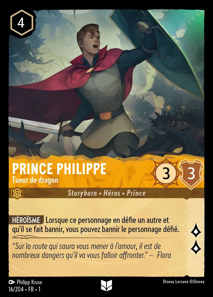 PRINCE PHILIPPE - Tueur de dragon