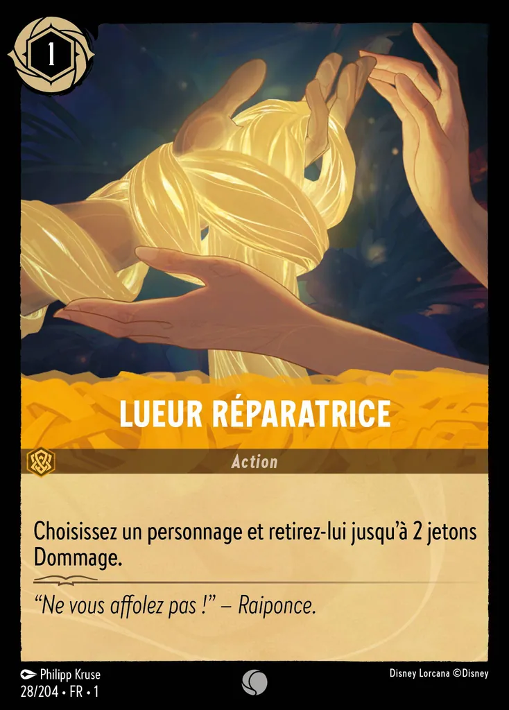 LUEUR RÉPARATRICE