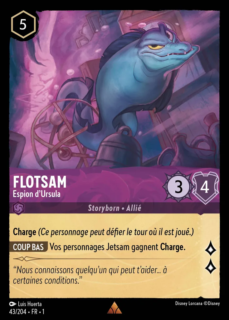 FLOTSAM - Espion d'Ursula