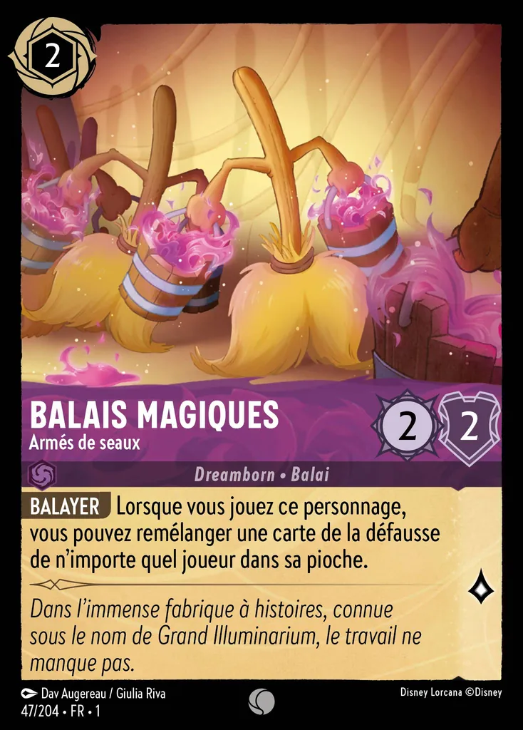BALAIS MAGIQUES - Armés de seaux