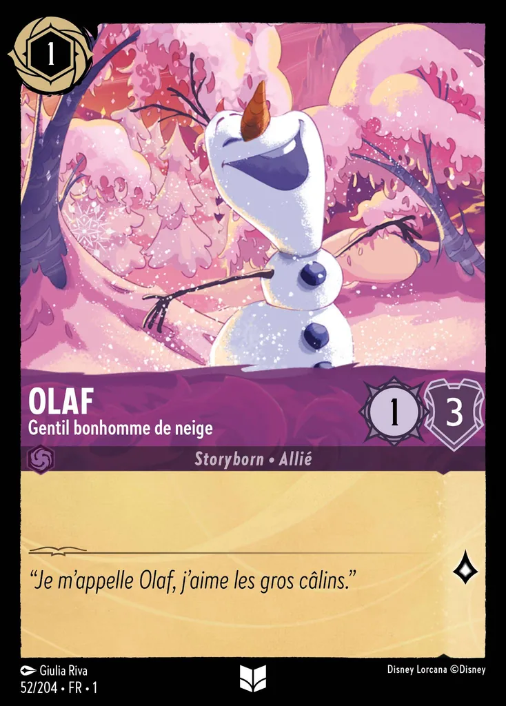 OLAF - Gentil bonhomme de neige