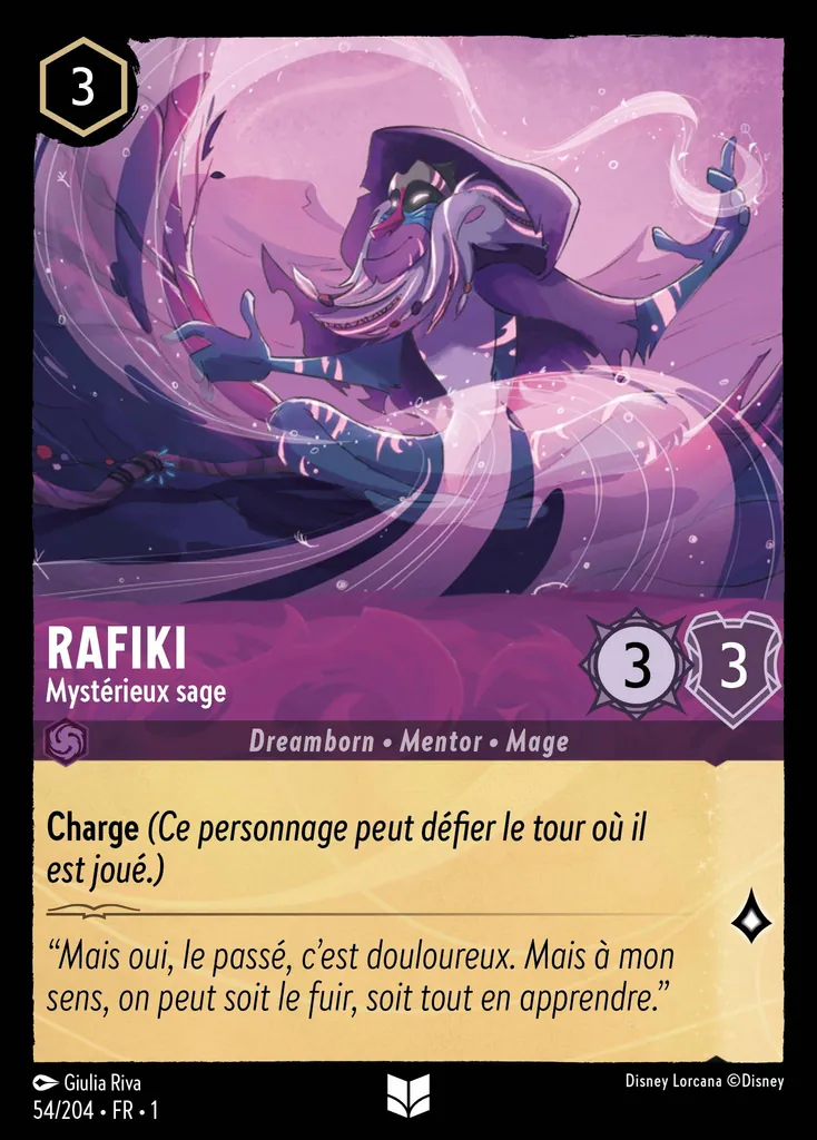 RAFIKI - Mystérieux sage