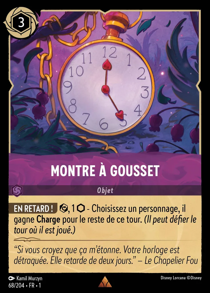 MONTRE À GOUSSET