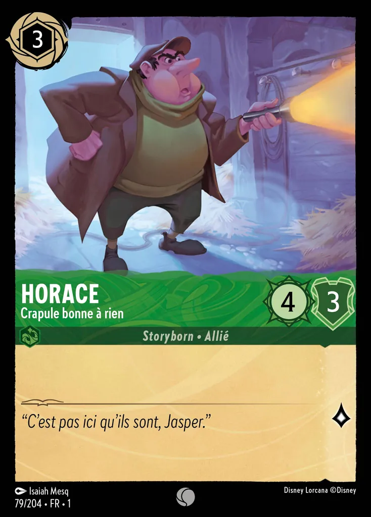 HORACE - Crapule bonne à rien