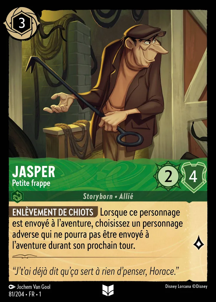JASPER - Petite frappe