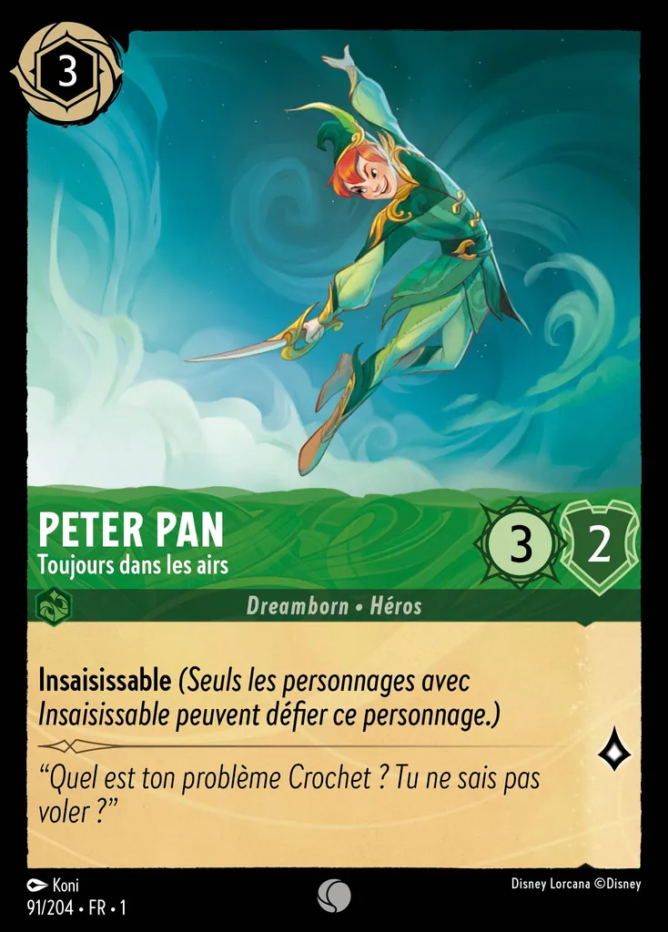 PETER PAN - Toujours dans les airs
