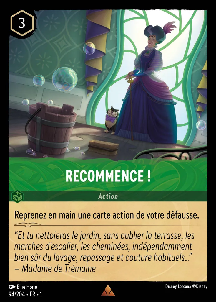 RECOMMENCE !