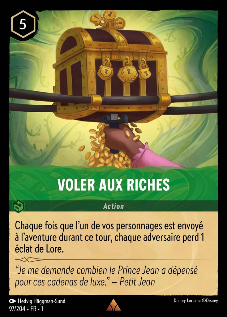 VOLER AUX RICHES