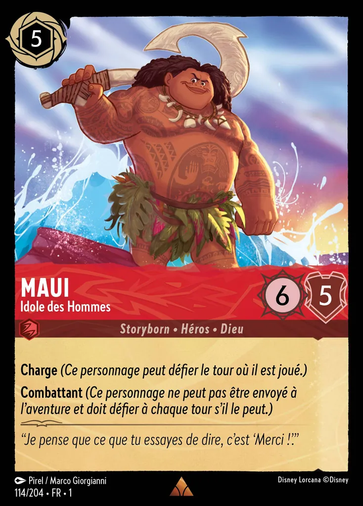MAUI - Idole des Hommes