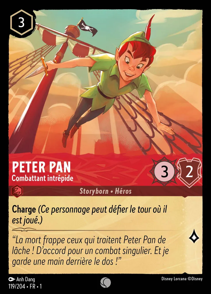 PETER PAN - Combattant intrépide
