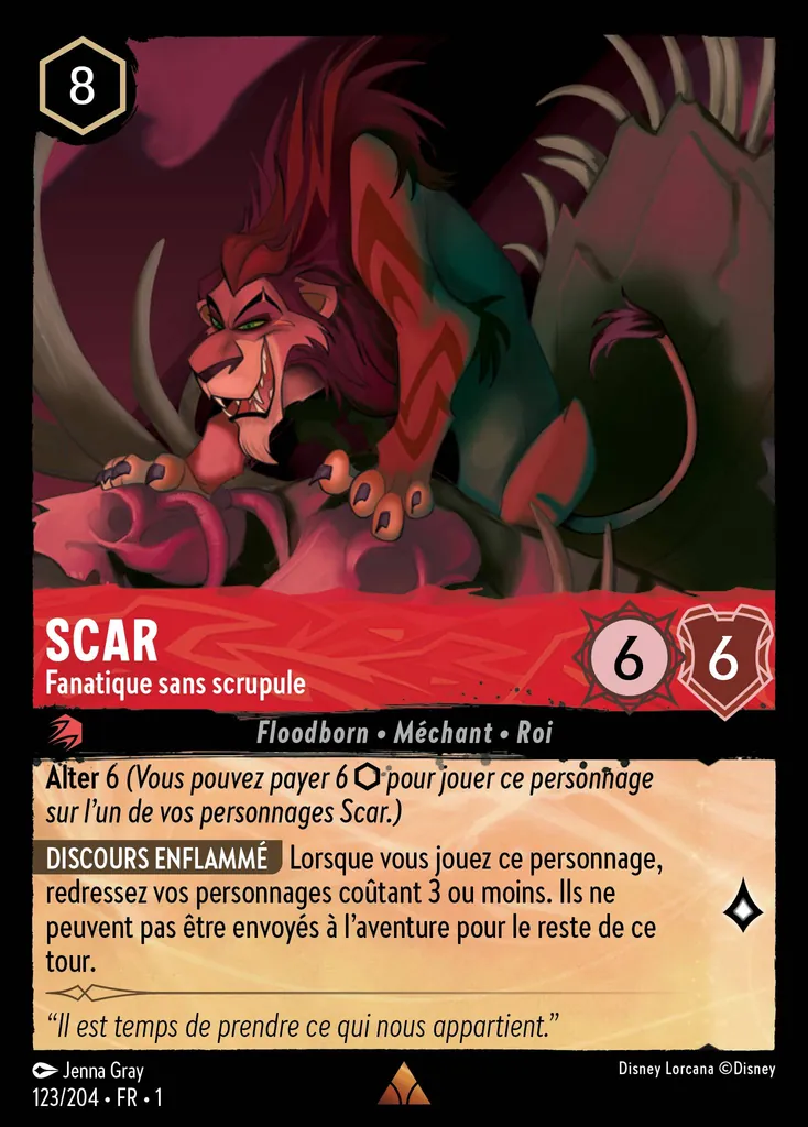 SCAR - Fanatique sans scrupule