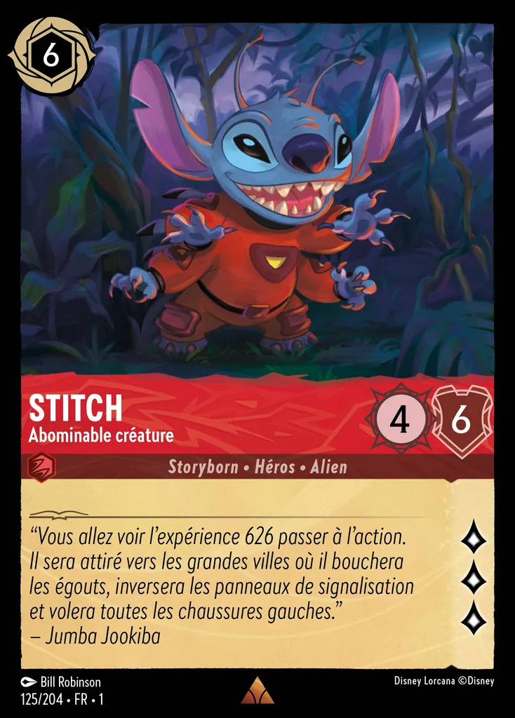 Stitch - Abominable créature