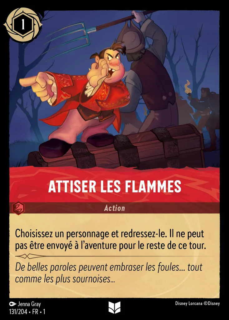 ATTISER LES FLAMMES