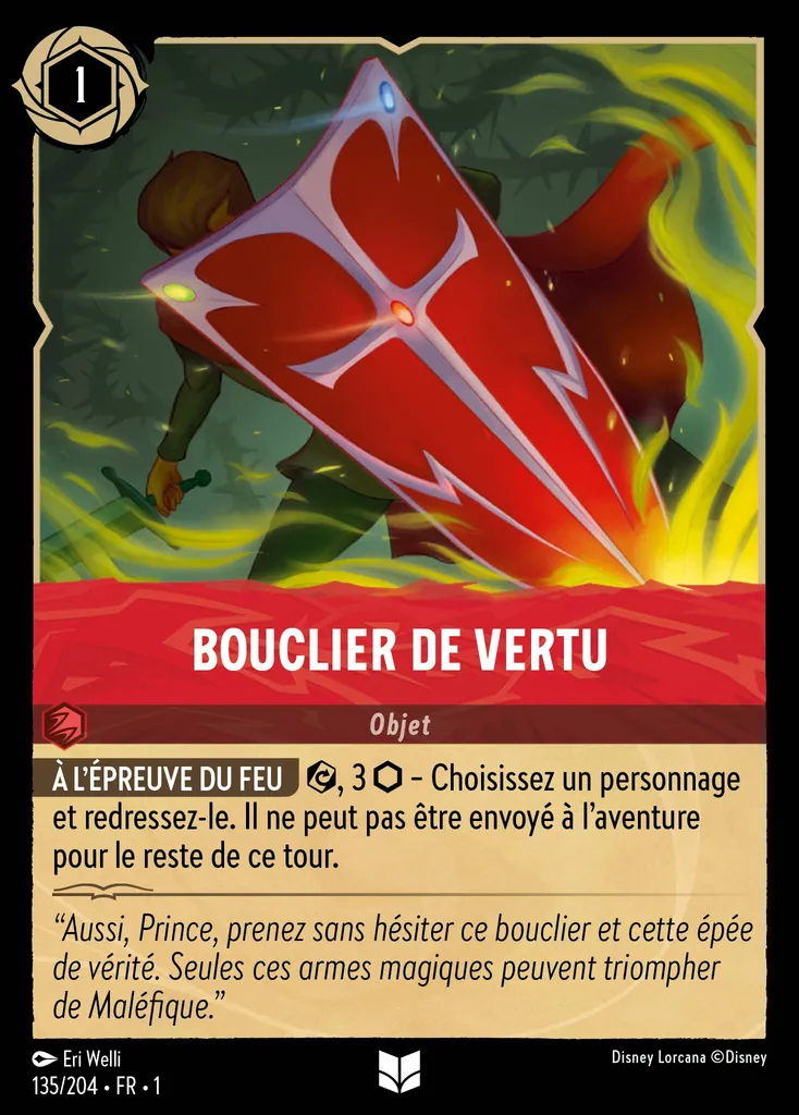 BOUCLIER DE VERTU