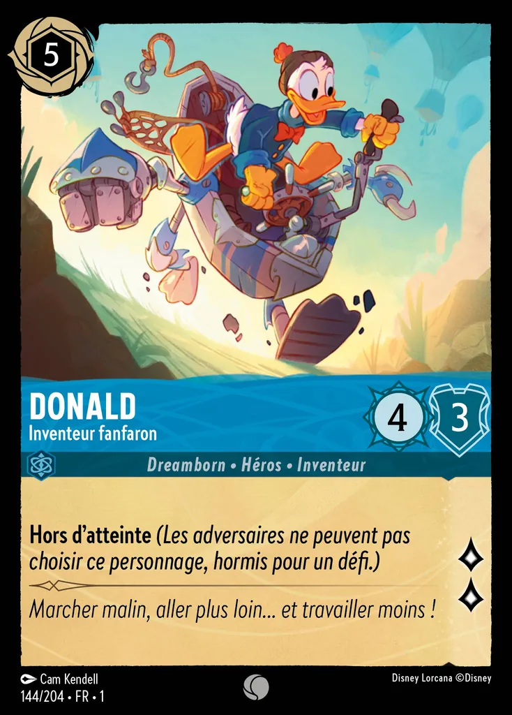 DONALD - Inventeur fanfaron