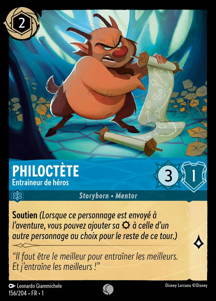 PHILOCTÈTE - Entraineur de héros