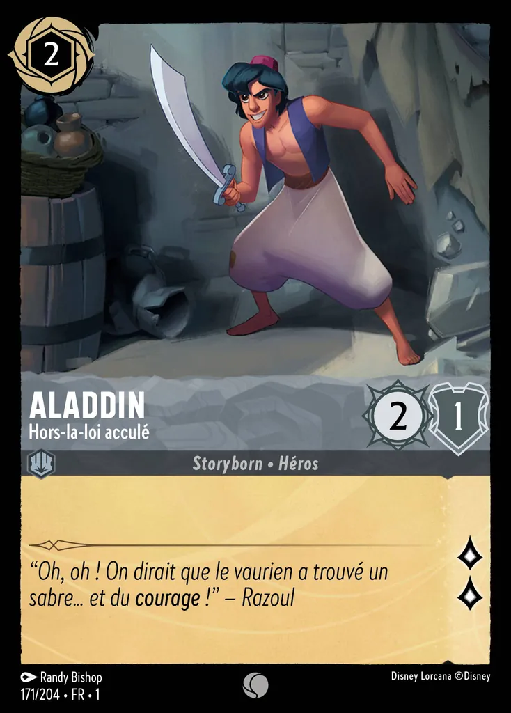 ALADDIN - Hors-la-loi acculé