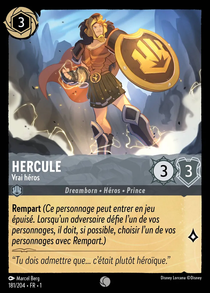 HERCULE - Vrai héros