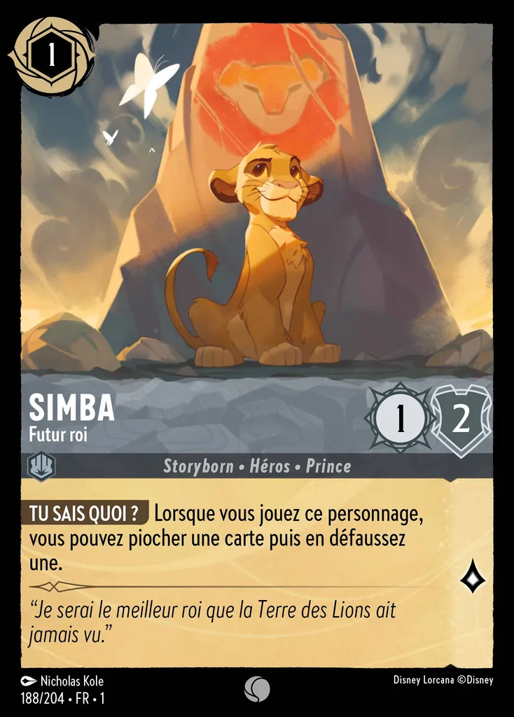 SIMBA - Futur roi