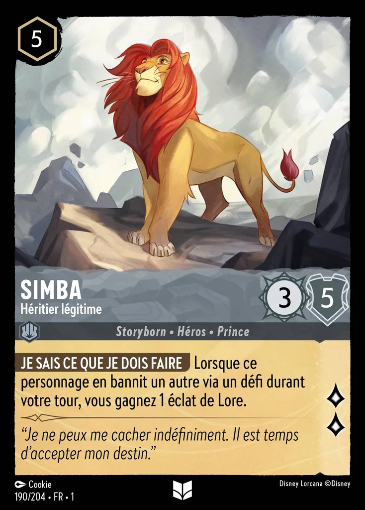 SIMBA - Héritier légitime