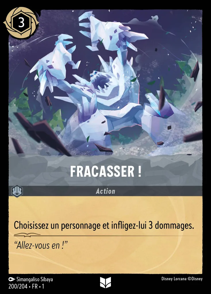 FRACASSER !