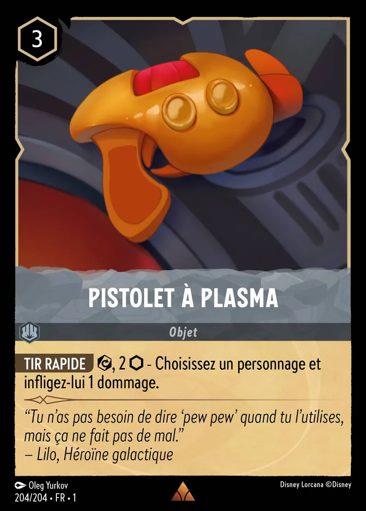 PISTOLET À PLASMA
