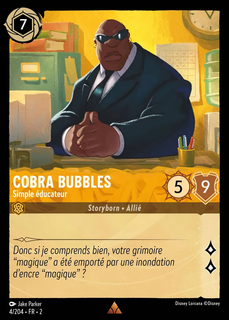 Cobra Bubbles - Simple éducateur